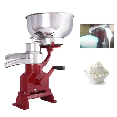 300 LPH Hand Operated Milk Cream Separator SS Bowl, 35 Litre Tank Capacity