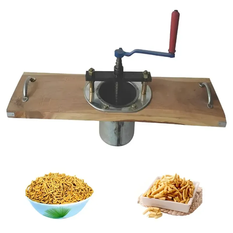 Commercial Hand Operated Sev Machine With 1.25 kg Bowl Capacity and 1 Jali for Small Scale Snack Shops