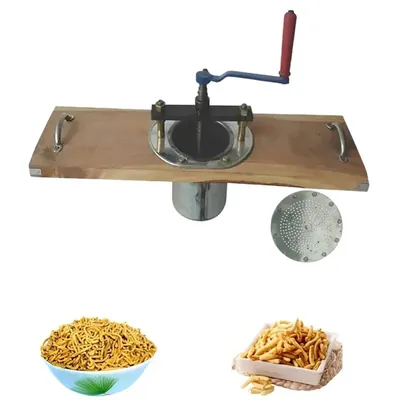 Commercial Hand Operated Sev Machine with 1 No. Jali