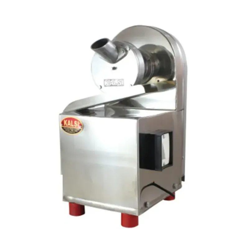 Kalsi Power Operated Big Size Pista Badam Cutting with 0.25 HP Motor, Stainless Steel Body