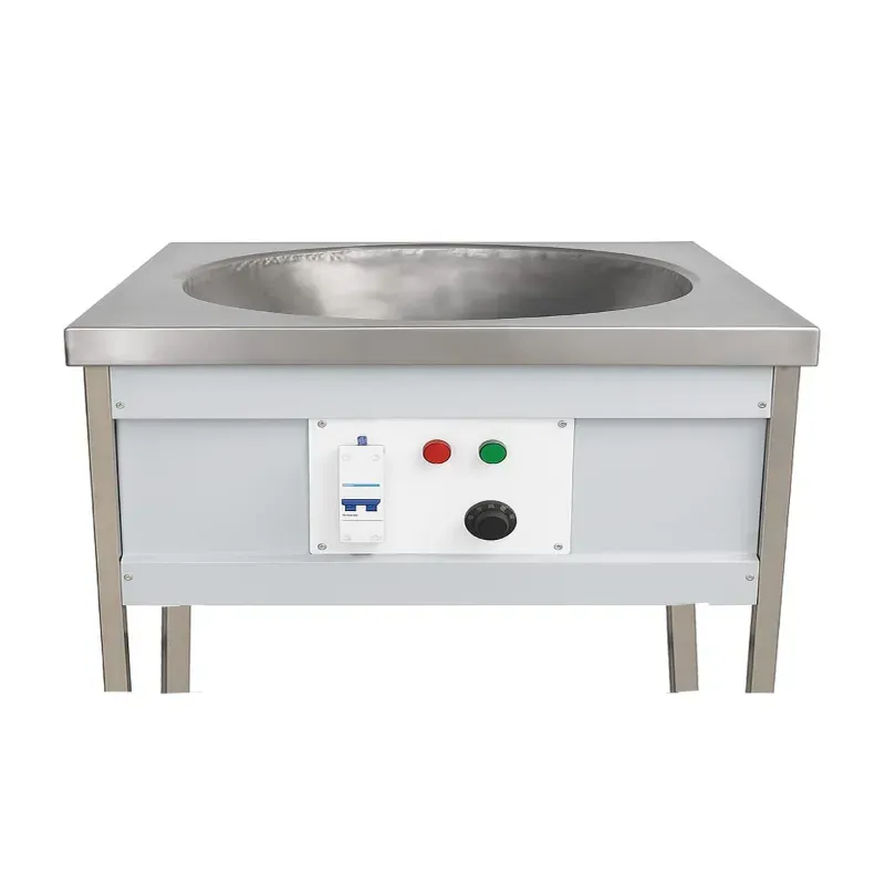 24 Inch Square Table Top Electric Kadhai, 6000 W with Safety Features (MCB/Auto-Cut Off)