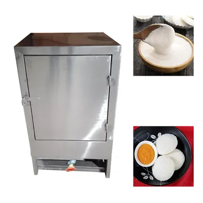 Commercial 9 Tray Stainless Steel Electric and Gas Operated Idli Steamer Machine for 108 pcs Idli, 3 kW