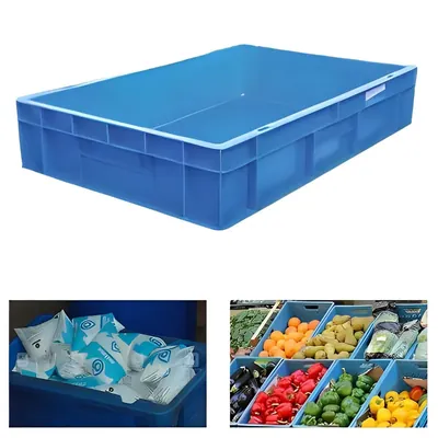 Global Star 24 Litre 600 x 400 x 120 mm Rectangular Crate