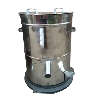 Commercial Heavy Duty 15 kg Oil Dryer Machine with 1 HP Motor and Stainless Steel Body
