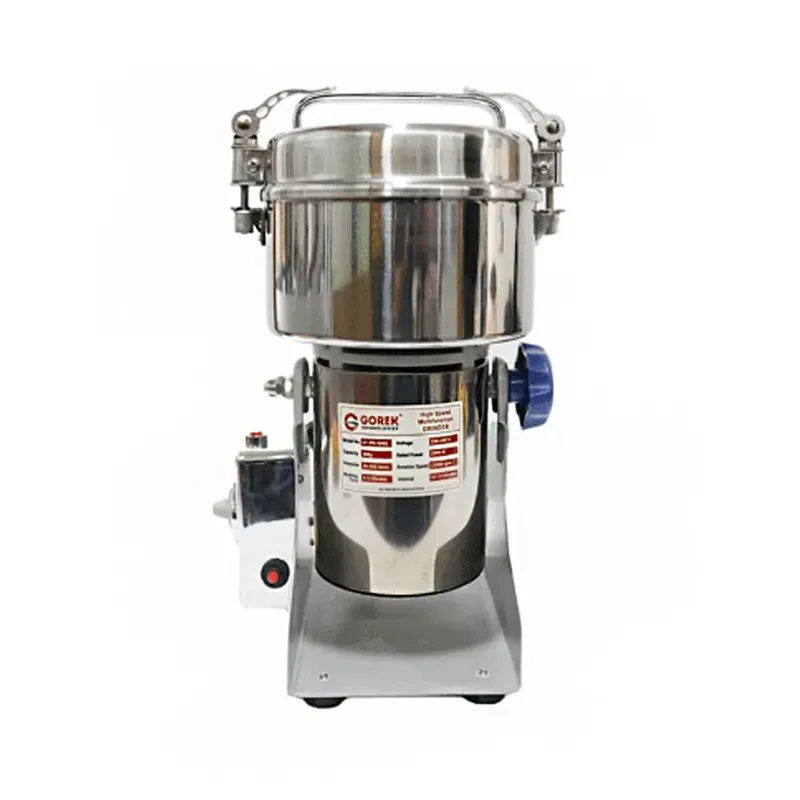 Gorek Heavy Duty Masala Grinder Machine (Model : GT-PG-2000G) With 2000 gram Output Capacity for Commercial Use