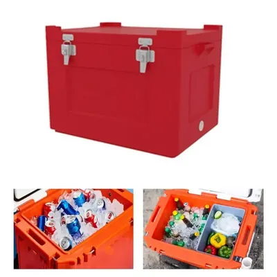 Allwin 25 Litre Insulated Ice Box with Plane Lid (Size 39 x 32 x 33.5 cm)