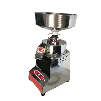 Square Body 7 Inch (180 mm)Stone Type SS Flour Mill/Atta Chakki/Ghar Ghanti Machine 12 kg/hr with 1.5 HP Heavy Duty Motor
