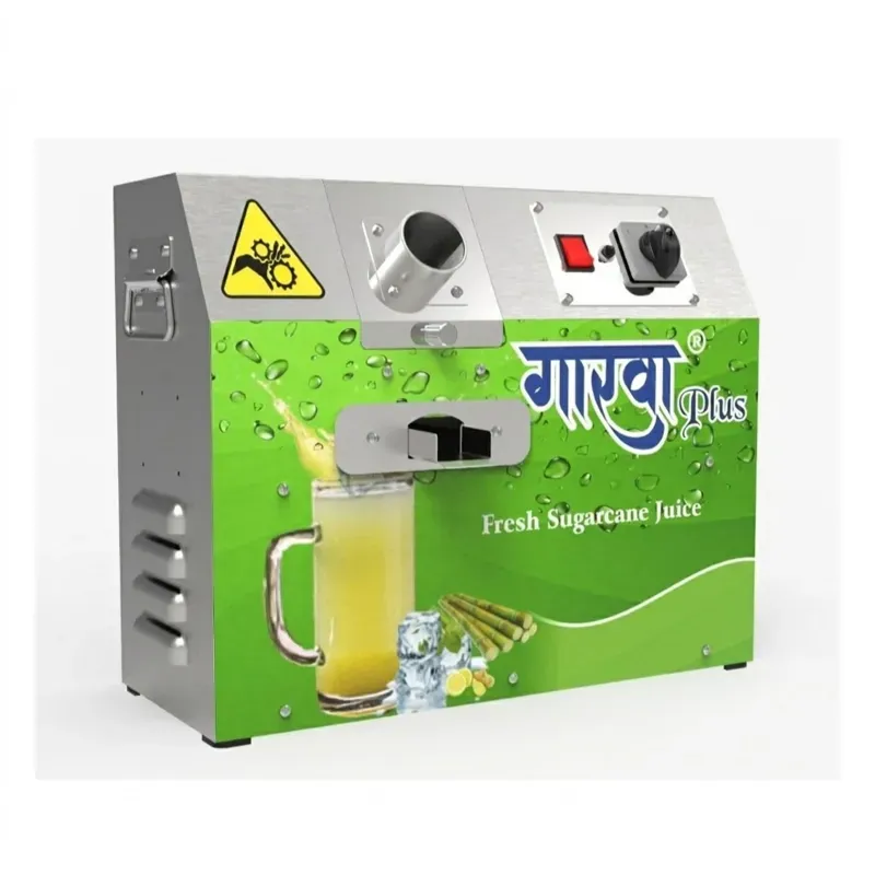Gaarwa 0.5 HP Plus 3R Heavy Duty 3 Roller Sugarcane Machine for Juice Bars and Cafes