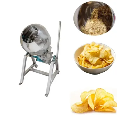 Heavy Duty 15 kg Tilting Coating Pan Machine, with 0.5 HP Motor
