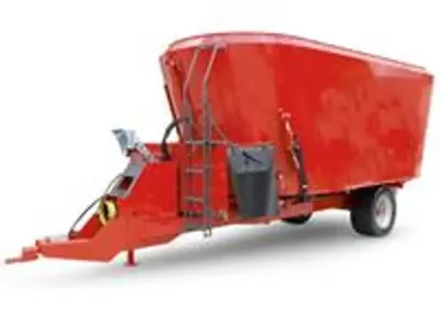 Heavy Duty Wagon Driven Feeding Mixer, 12 V for mixing cow feed
