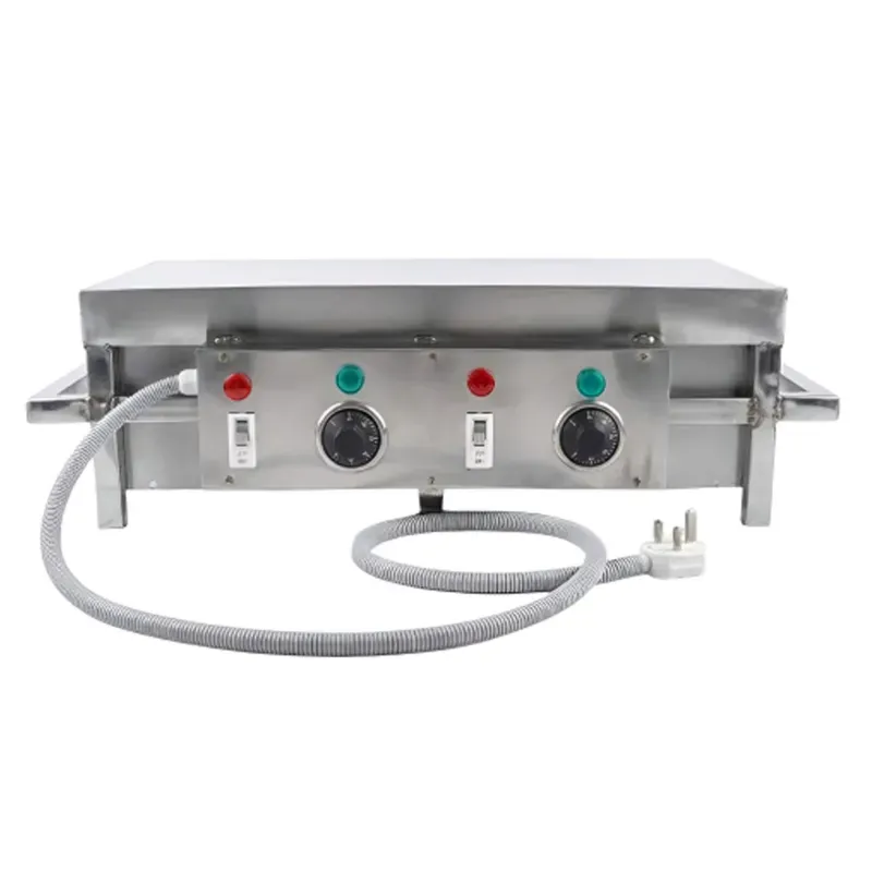 Tabletop 6 kW Electric 24 x 24 x 10 Inch High Efficient Dosa Bhatti For Small and Medium Sized Restaurants