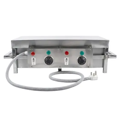 Tabletop 6 kW Electric 24 x 39 x 10 Inch High Efficient Dosa Bhatti for Small, Medium and Large Size Restaurants
