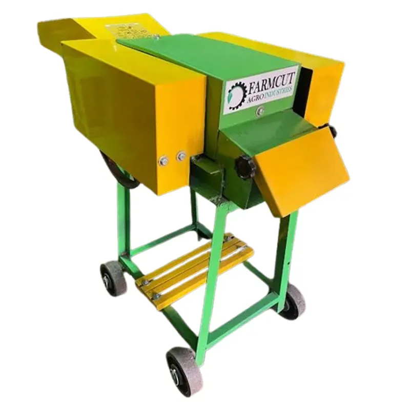 FARMCUT AGRO Horizontal Chaff Cutter with 800-1000 kg/Hr Production Capacity and Without Motor