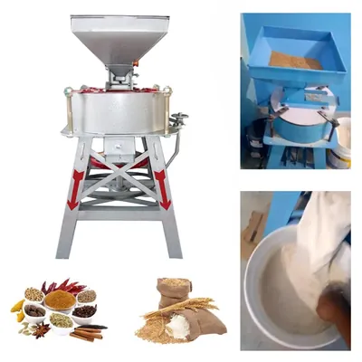 3 HP Commercial 18 Inch Horizontal Stone Janta Flour Mill/Atta Chakki, 45 kg/hr Capacity