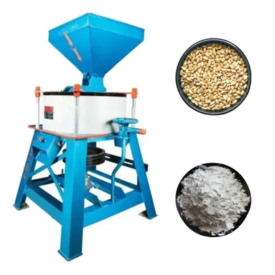 Commercial 24 Inch (600 mm) Horizontal Bolt Type Flour Mill/Atta Chakki 190 kg/hr, Without Motor