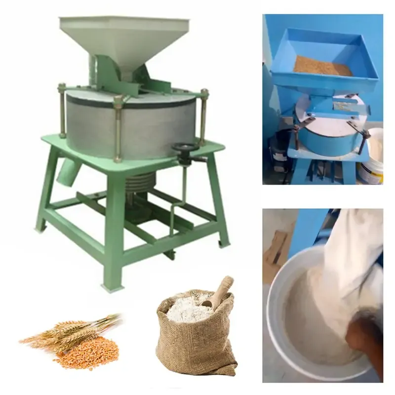 Commercial 30 Inch Horizontal Bolt Type Flour Mill/Atta Chakki 300 kg/hr, Without Motor