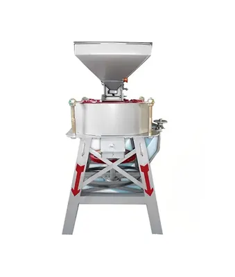 Commercial 14 Inch Horizontal Stone Janta Flour Mill/Atta Chakki 25 kg/hr, without Motor