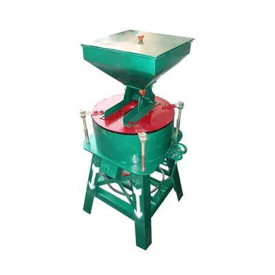 Commercial 16 Inch Horizontal Stone Janta Flour Mill/Atta Chakki 40 kg/hr, Without Motor