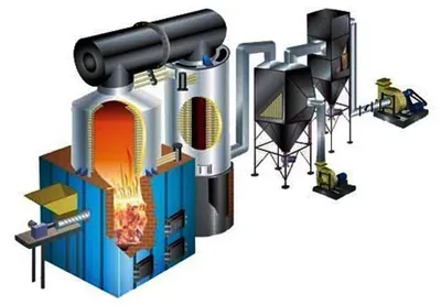 Commercial Automatic Horizontal Thermic Fluid Heater Machine, 150-600 L