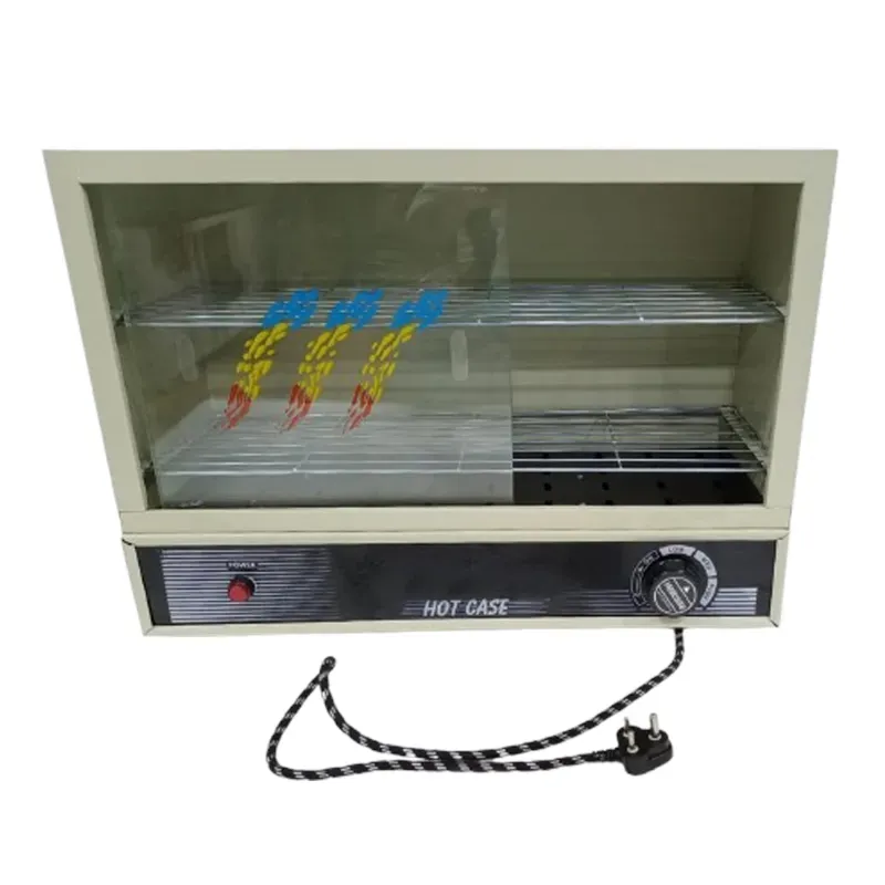 Commercial Hot Case Sliding Mild Steel Powder Coating Food Warmer Cabinet With 750 W