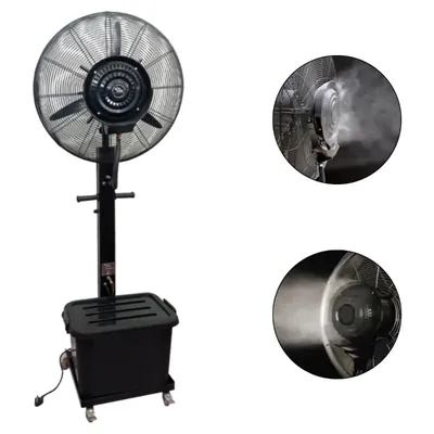 Mist India 26 Inch Mist Fan With 35 Litre Water Tank, 3 Blades & 90 Degree Oscillation