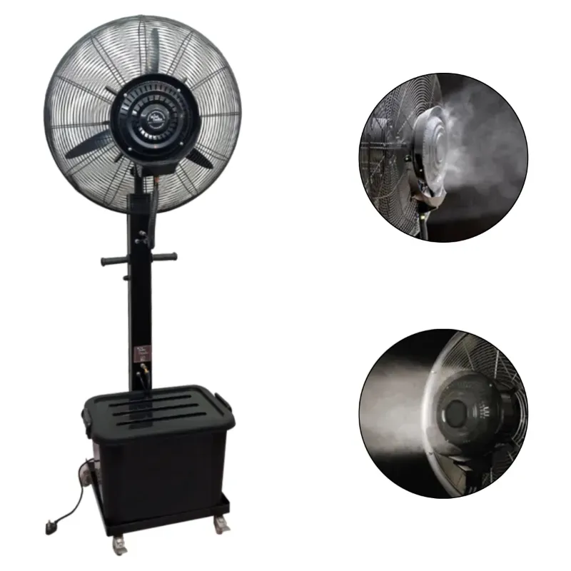 Mist India 26 Inch Mist Fan With 35 Litre Water Tank, 3 Blades & 90 Degree Oscillation