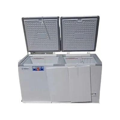 TRUFROST DT 444 Two Lid Freezer/ Cooler Combo for Ice Cream Parlors and Dairy Outlets