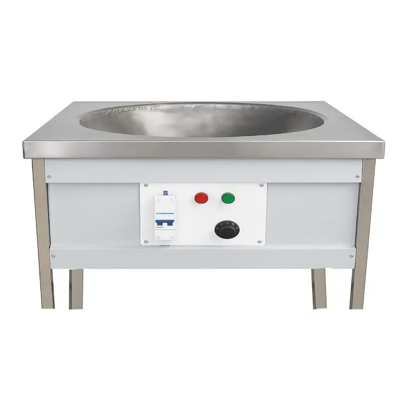 26 Inch Square Table Top Electric Kadhai, 6000 W with Safety Features (MCB/Auto-Cut Off)