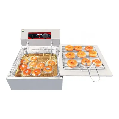 AKASA DNF Stainless Steel Donut Deep Fryer, 2400 W