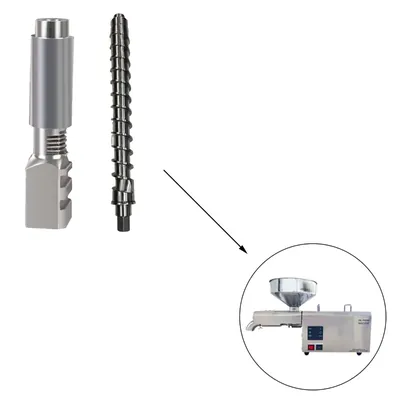 Squeeze Screw and Bar for Commercial Mini Multi Oil Seeds Press Machine 1200 W, 8 to 10 kg/hr
