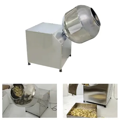 Commercial 27 Inch Coating Pan Machine with 1 HP Single Phase Motor