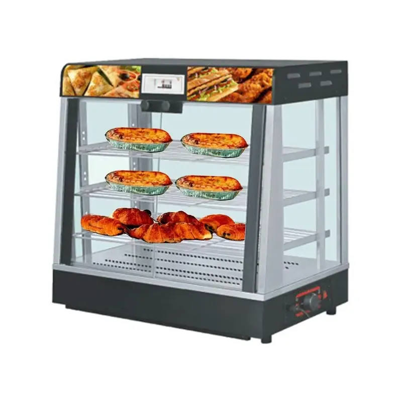 AKASA FW 1604 Electric Food Warmer with 3 SS Wire Grill, 800 W