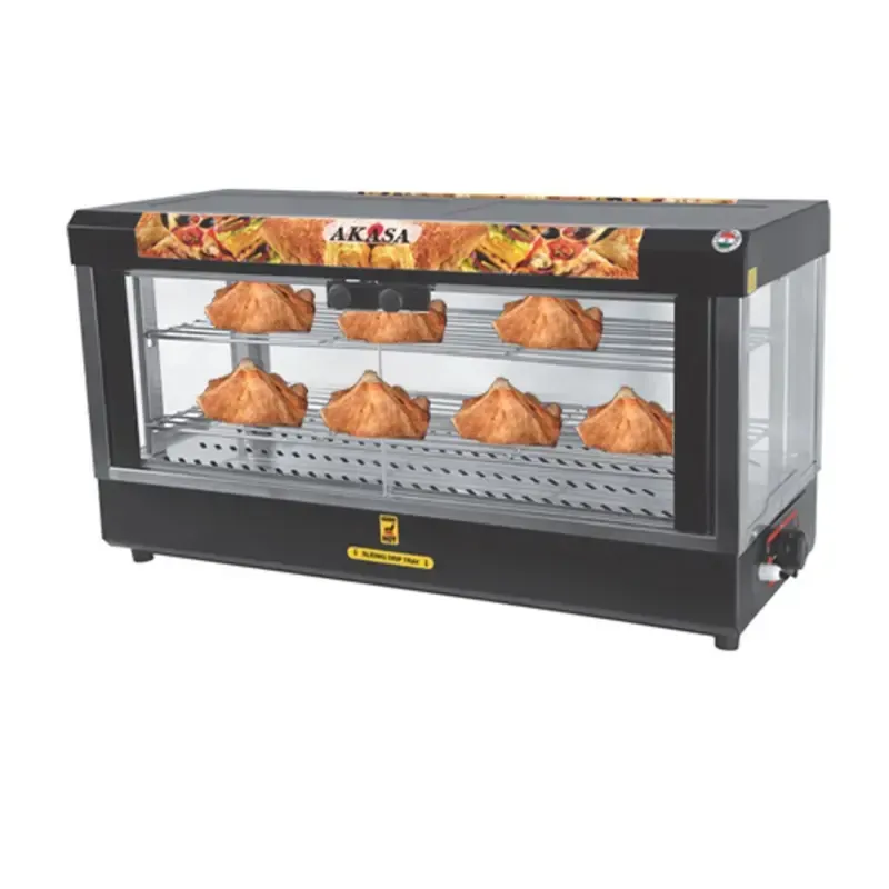 AKASA FW 554 Food Warmer Hot Case, 800 W