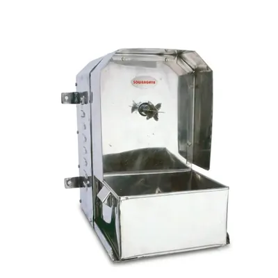 Sowbaghya 0.33 HP CV-001CS Industrial Coconut Scraper Stainless Steel Collection Tray