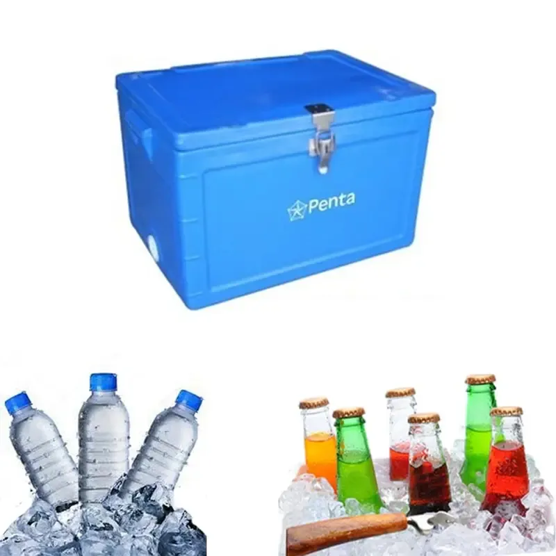 Penta 60 Litre Ice Box, 40 to 48 hrs Insulation Support for Picnic & Outdoor Usage