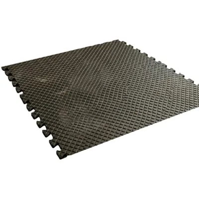 6.5 x 4 ft Interlocking Cow Mat for Livestock Animals, Non Slip and Anti Fatigue Comfort