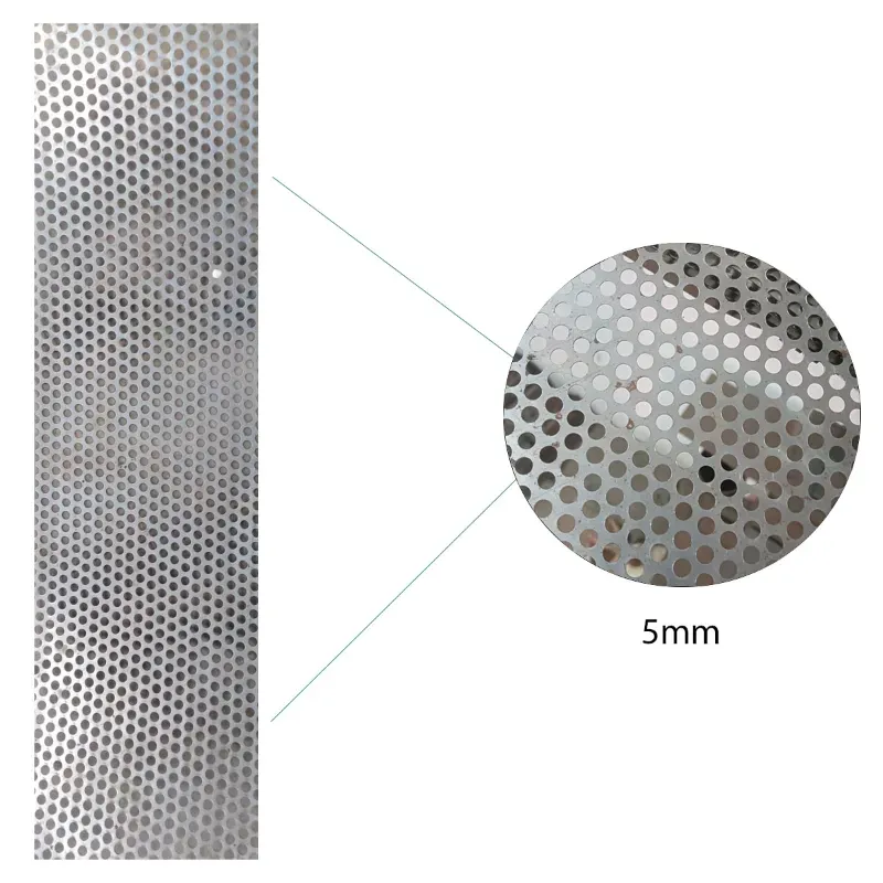 Jali for 2 HP Sugar/Salt Grinding Machine (Hole Size-5 mm)