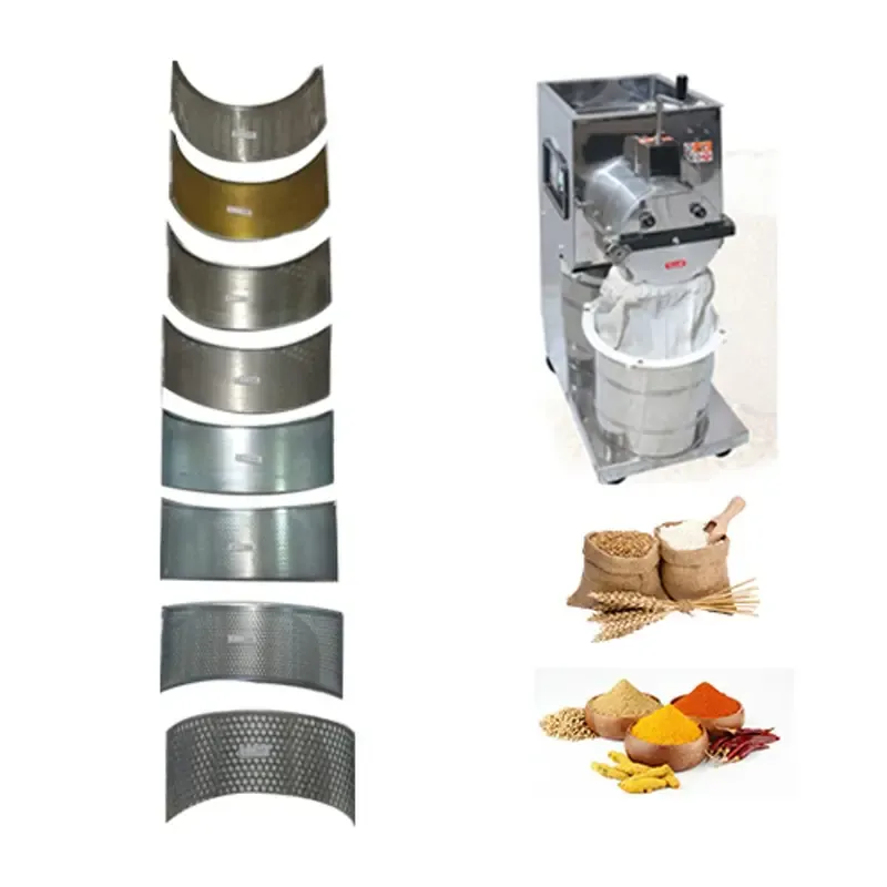 MICROACTIVE Jali for Commercial Flour Mill 1 HP, 8 x 4 Inch Chamber Size