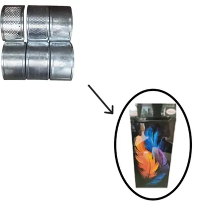 Aluminium Jali Set for 1 HP Domestic Atta Chakki