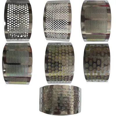 MICROACTIVE Jalis of Stainless Steel for Microactive 1 HP 2 in 1 Stainless Steel Flour Mill (Pack of 7)