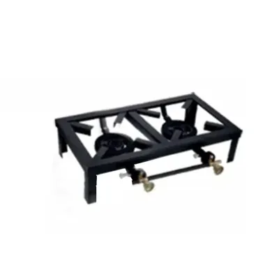 27 x 10 x 5 Inch Jodhpuri Double Burner Gas Bhatti Ideal for Both Domestic and Commercial Use