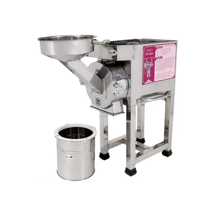 Kalsi 2 in 1 Special Flour Mill/Pulverizer Machine/Masala Grinder for Dry Grinding 3 HP, 60-70 kg/Hr