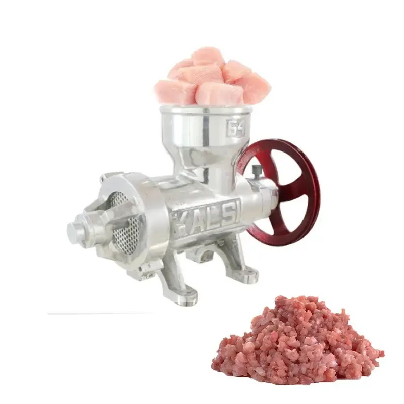 Kalsi 2 HP Power Meat Mincer without Motor, Aluminium Body (Model No., 64)