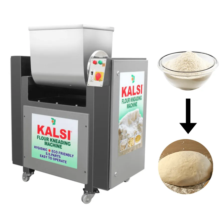 Kalsi Commercial Stainless Steel Flour Kneading Machine, 5 to 50 kg, 220 V