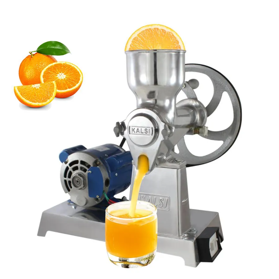 Kalsi Semi-Automatic Juicer Machine No. 18 with 0.5 HP V-Belt Drive Motor