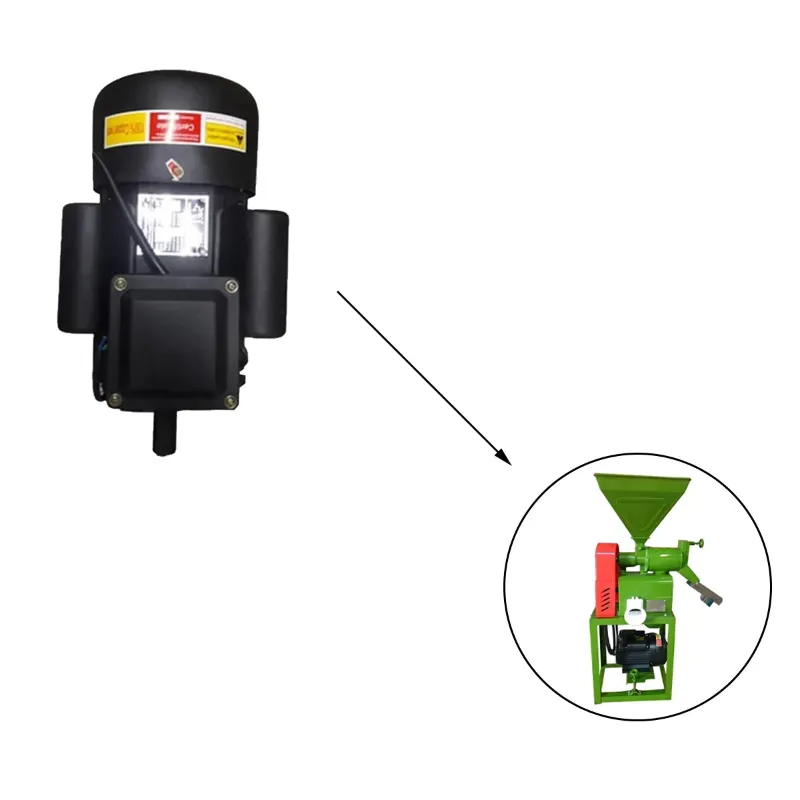 3 HP Motor for Heavy Duty Household Rice Mill Machine