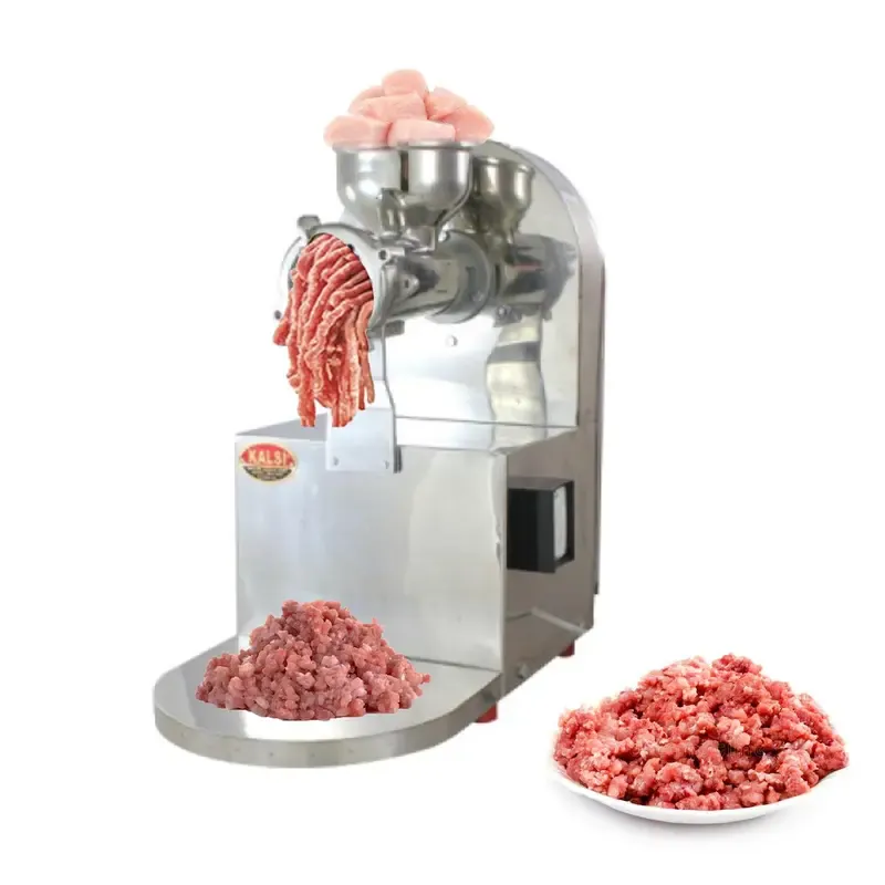 Kalsi 1 HP Motor Operated Stainless Steel Meat Mincer