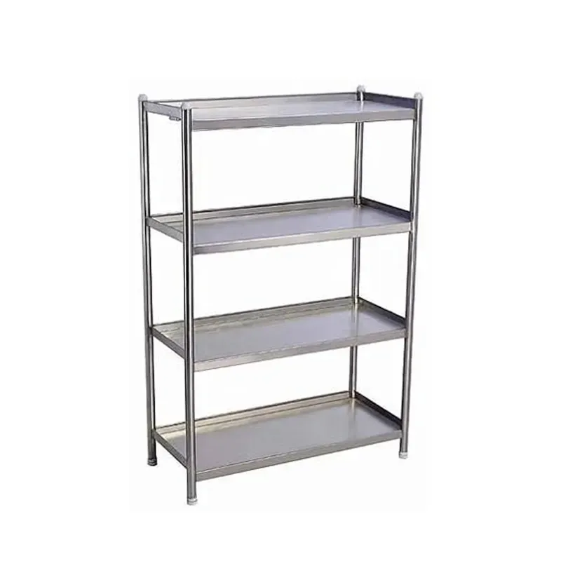 35 x 14 x 48 Inch Stainless Steel 4 Shelves Kitchen Rack For Commercial Kitchens, Restaurants and Bakeries