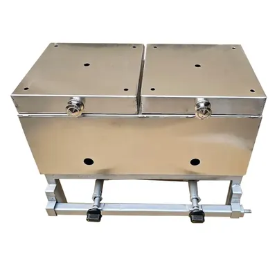 Commercial Gas Operated Kullad Pizza Maker Machine, 8 Pcs Kullad Pizza Capacity