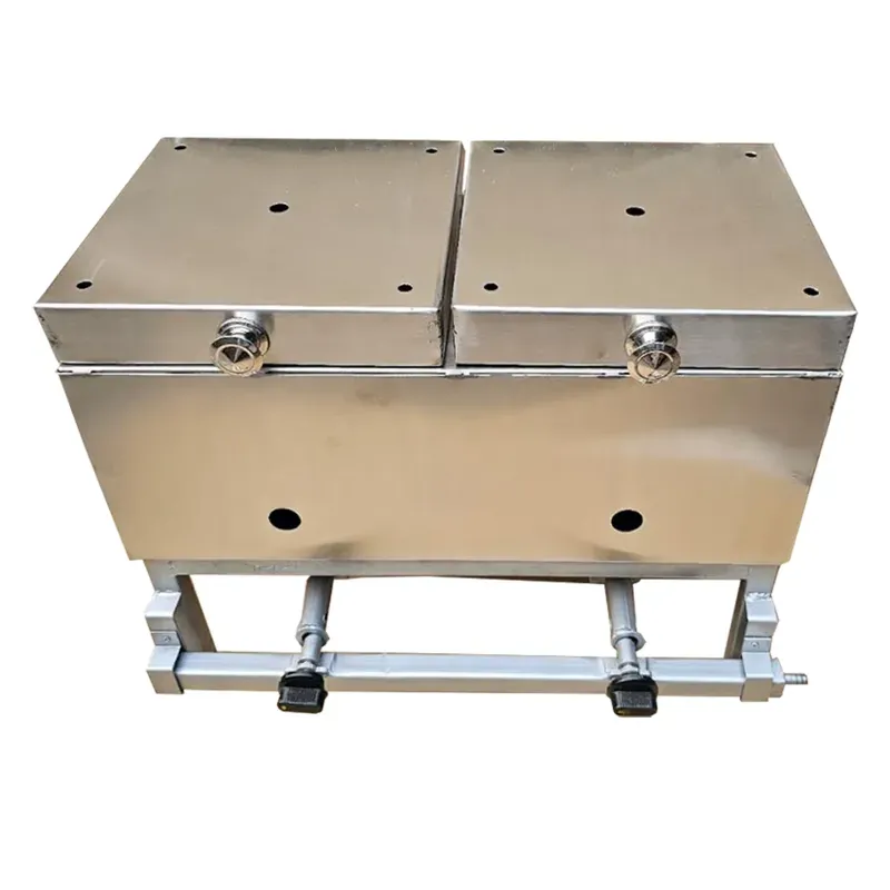 Commercial Gas Operated Kullad Pizza Maker Machine, 8 Pcs Kullad Pizza Capacity